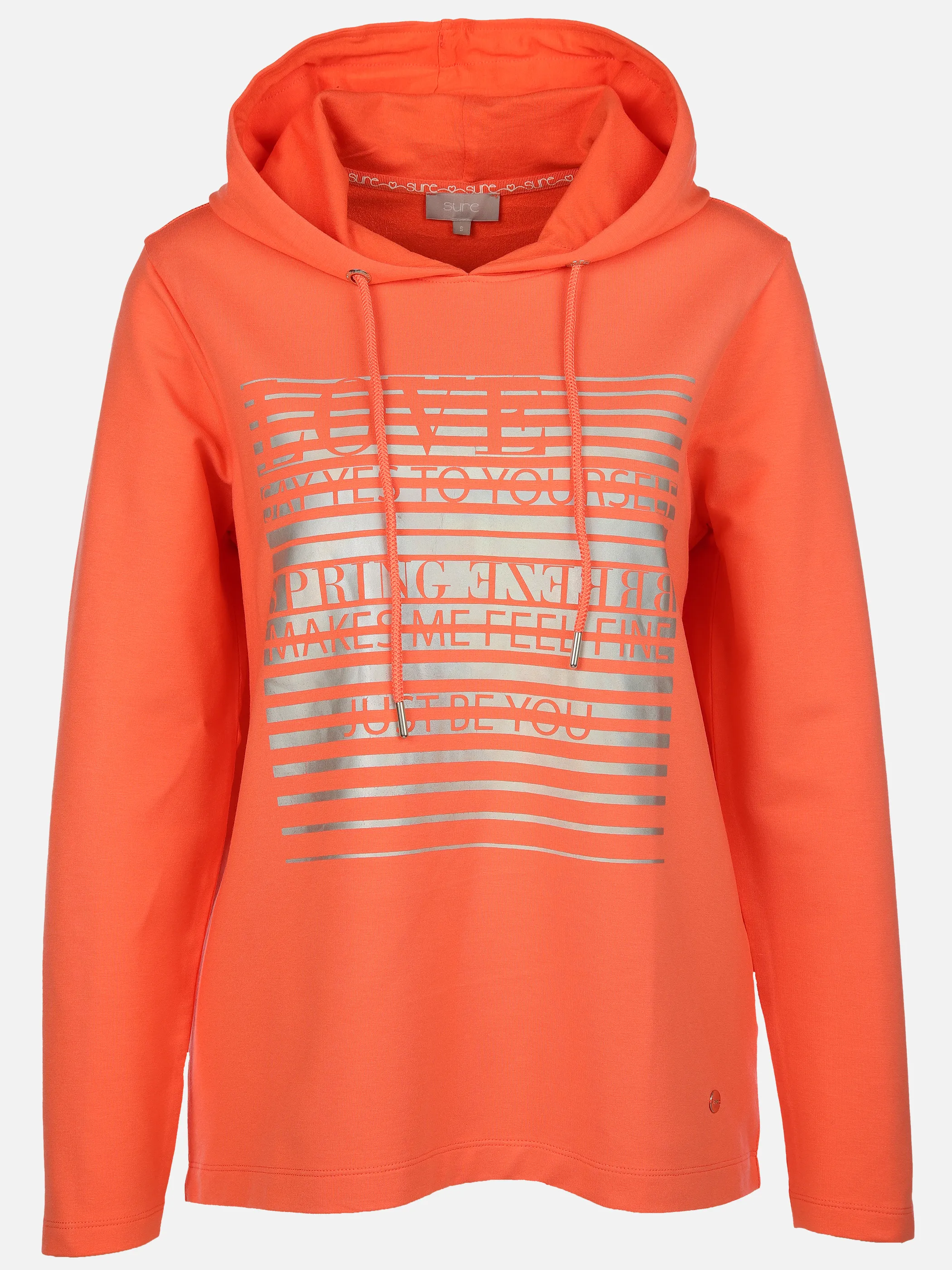 Damen Sweatshirt mit Glitzer-Optik