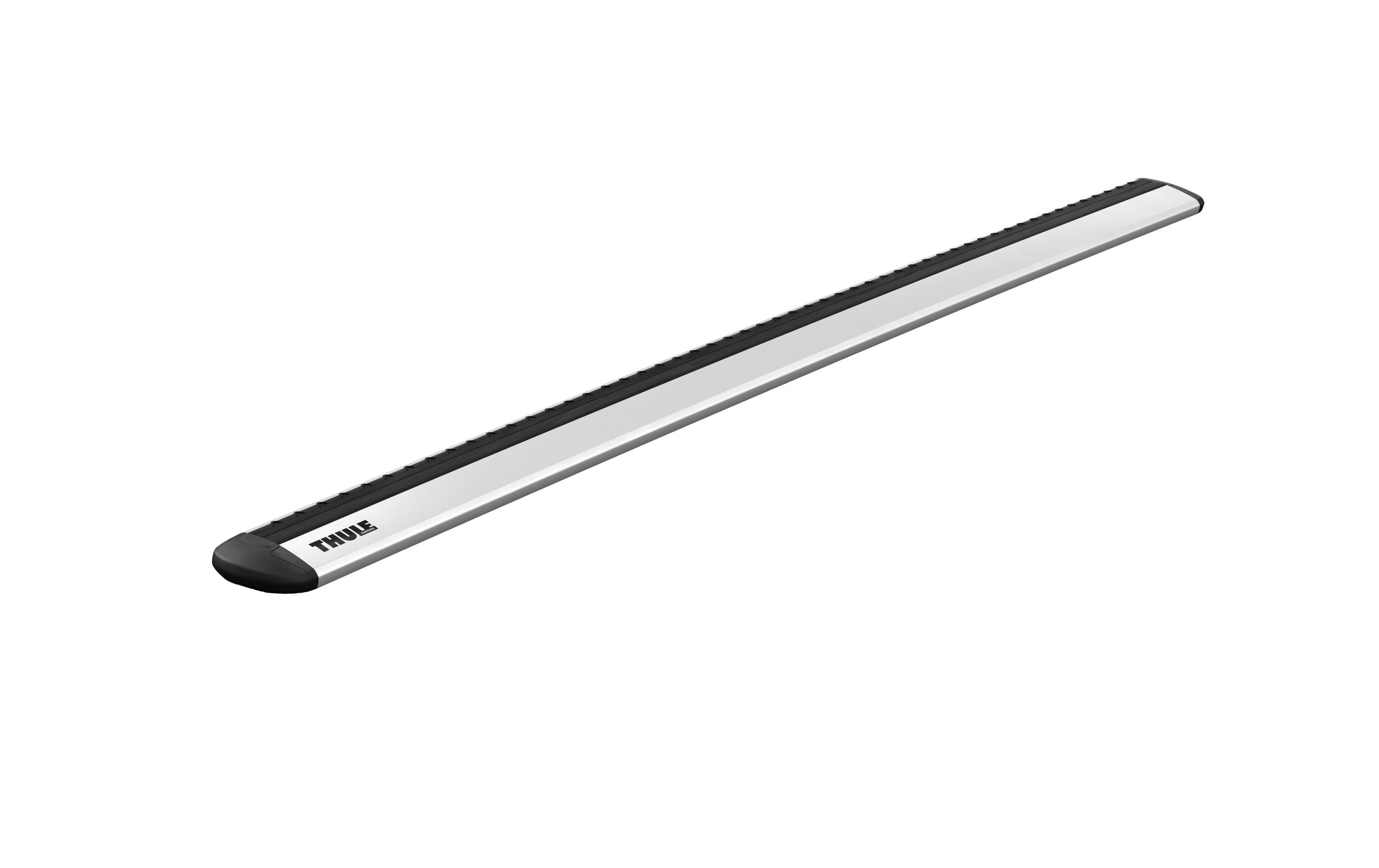 Lastenträger WingBar Evo 150 cm, Silber, 2 Stk.<br>Aerodynamische Laststrebe