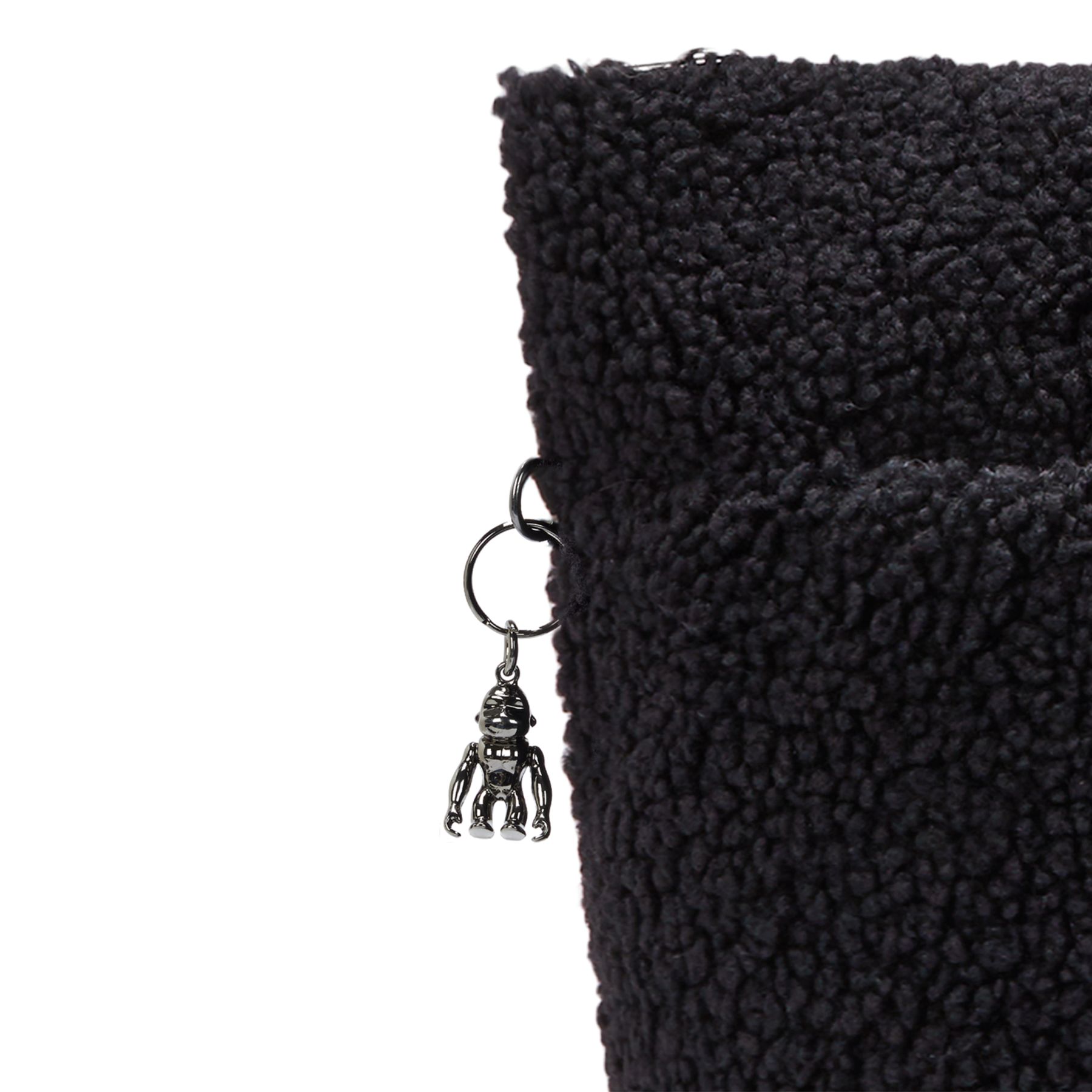 GLYNN Grand fourre-tout avec fermeture zippée - Black Fuzz
