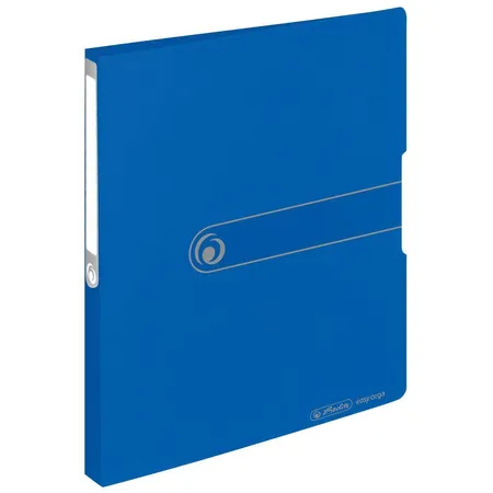 Herlitz Ringbuch PP A4 2 Ringe 16mm opak blau