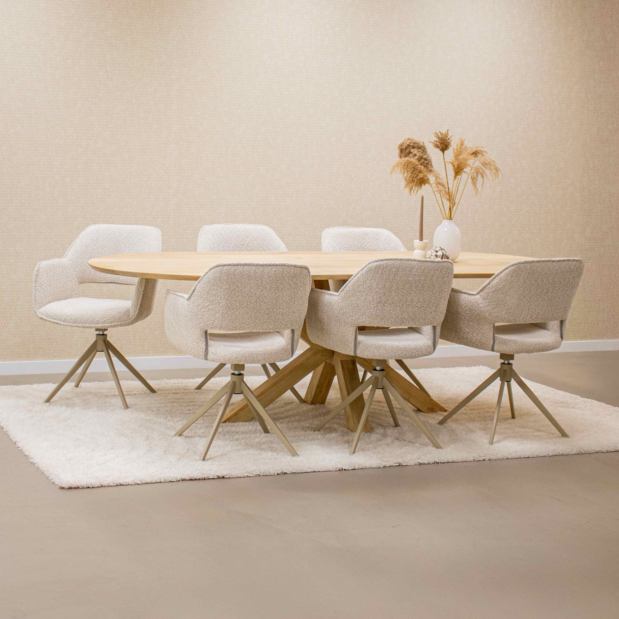 Eetkamerstoel Owen creme BG