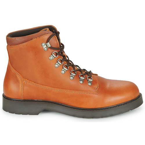 Selected - SLHMADS LEATHER BOOT - Cognac