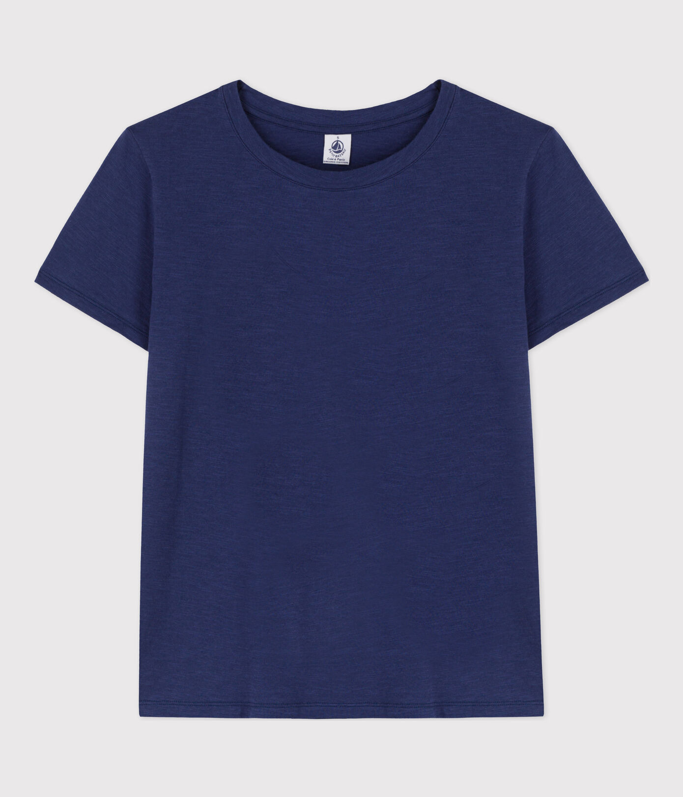 Tee-shirt LE DROIT col rond en coton Femme