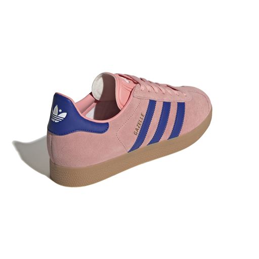 Adidas Gazelle Sneakers, Semi Pink Spark/Lucid Blue/Gum, 44 2/3