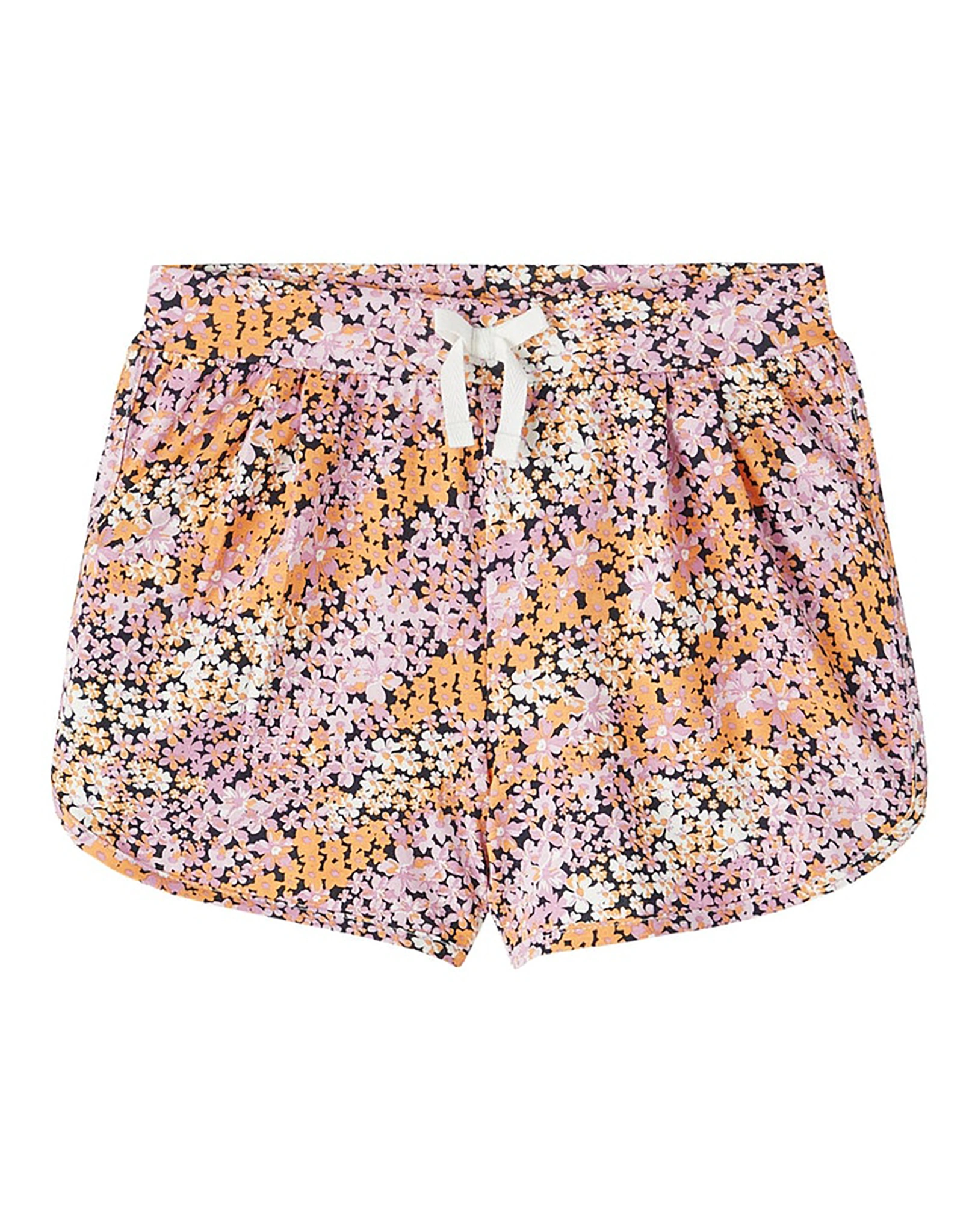 Jersey-Shorts NKFJIA geblümt in dark sapphire