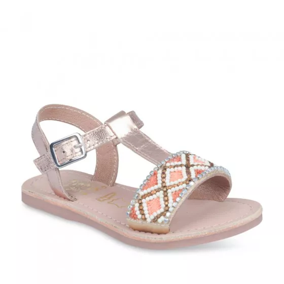 Sandales MARRON NINI & GIRLS CUIR