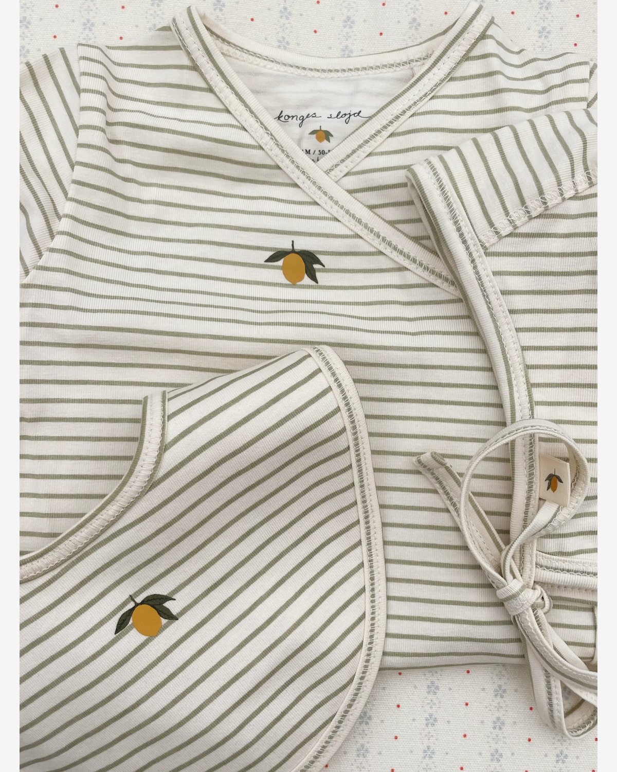 Omslagsbody Langermet – Øko Jersey | Basic Long Sleeve Newborn Body