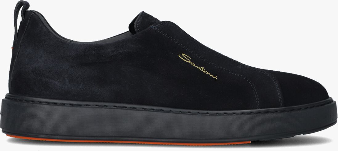 blauwe santoni lage sneakers 21995