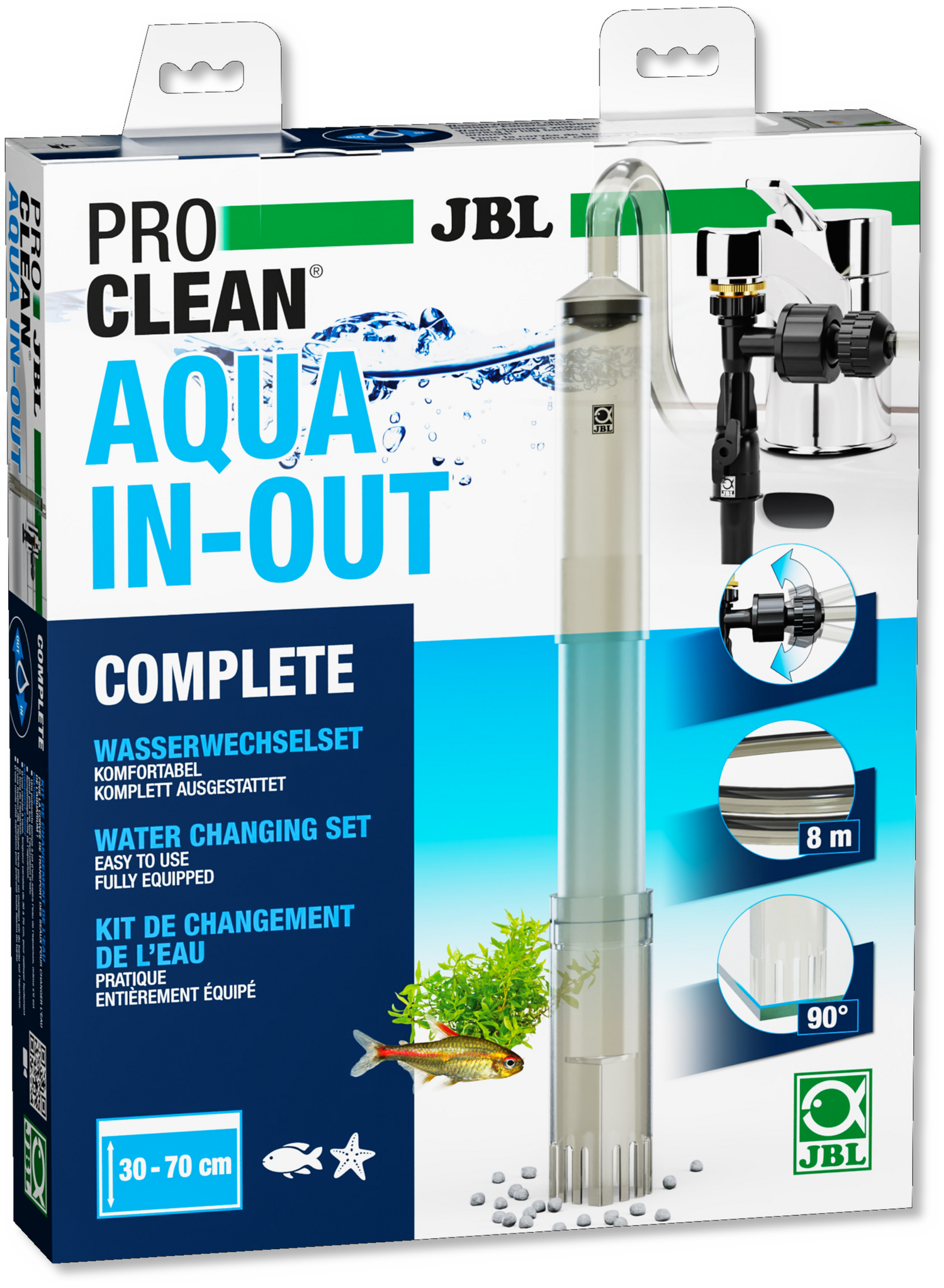 JBL Aqua In-Out Waterwissel-Set 8m
