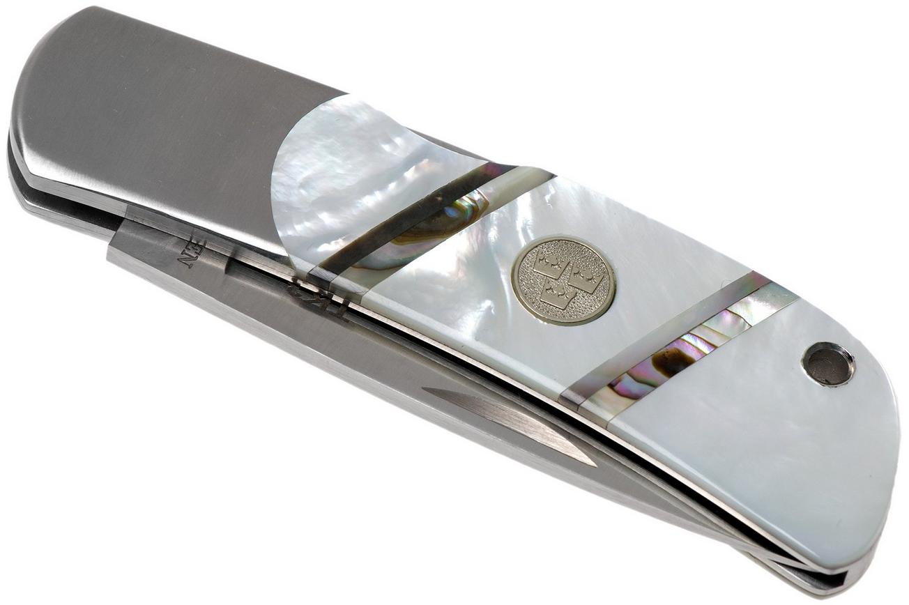 Fällkniven TK3 Tre Kronor Mother Of Pearl TK3mopc herenmes