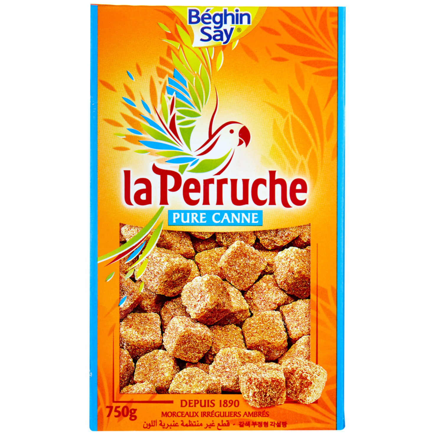 La Perruche Würfel-Zucker braun