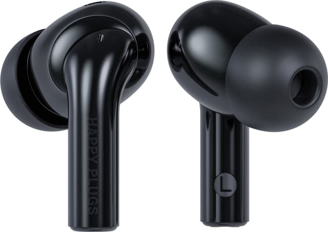 Happy Plugs Joy Pro helt trådløse in-ear høretelefoner (sort)