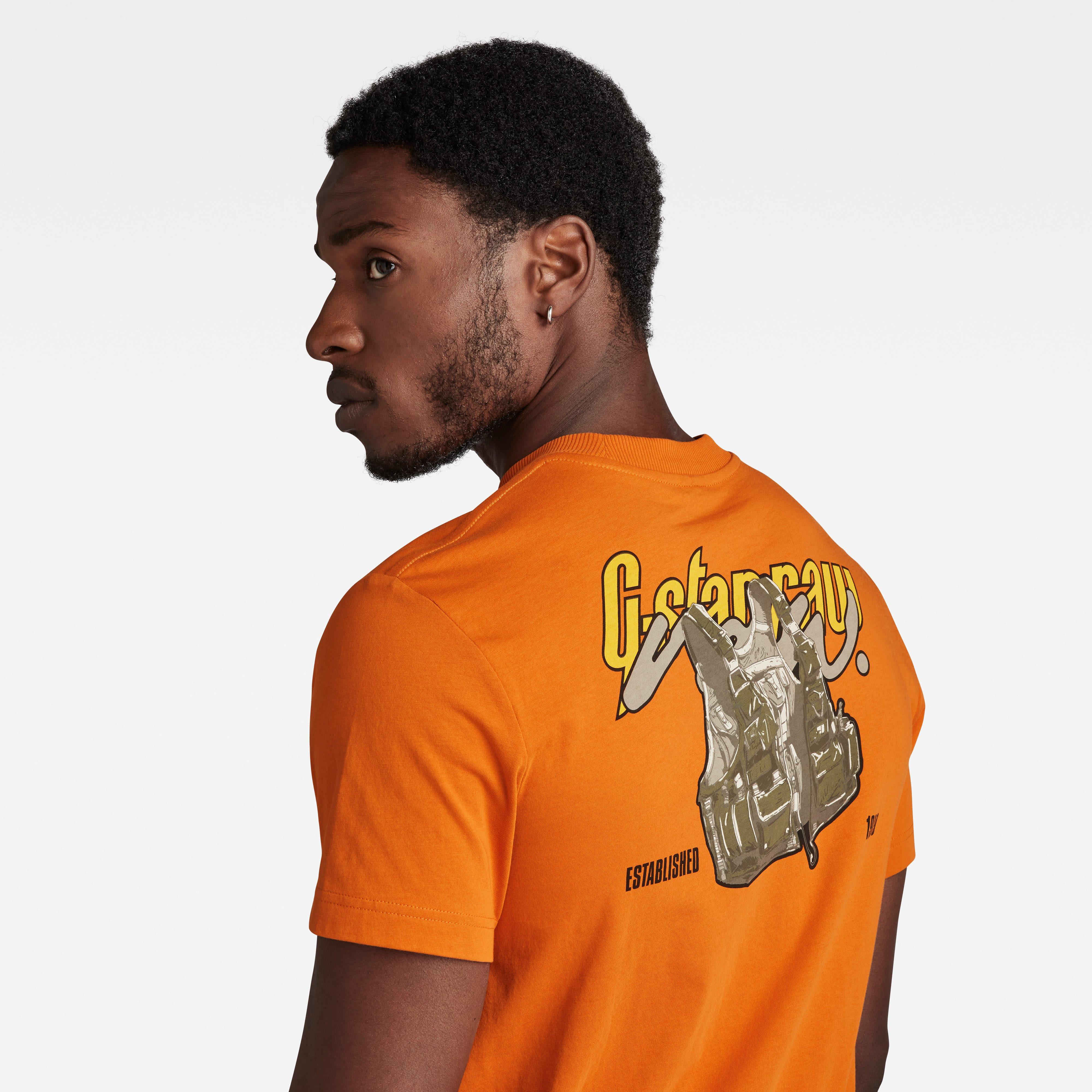 G Star Vest Back Grpahic T shirt