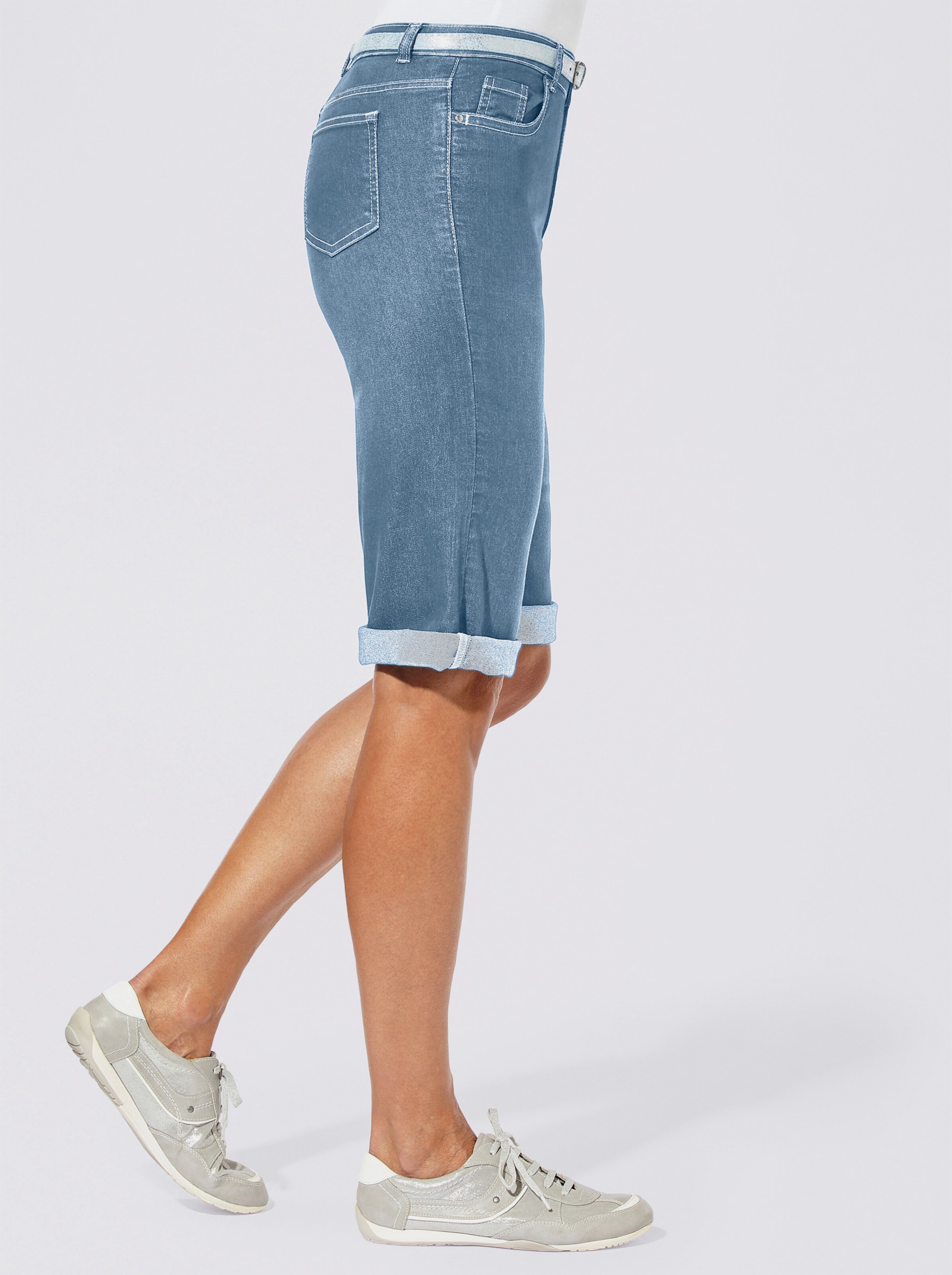 Jeansbermudas