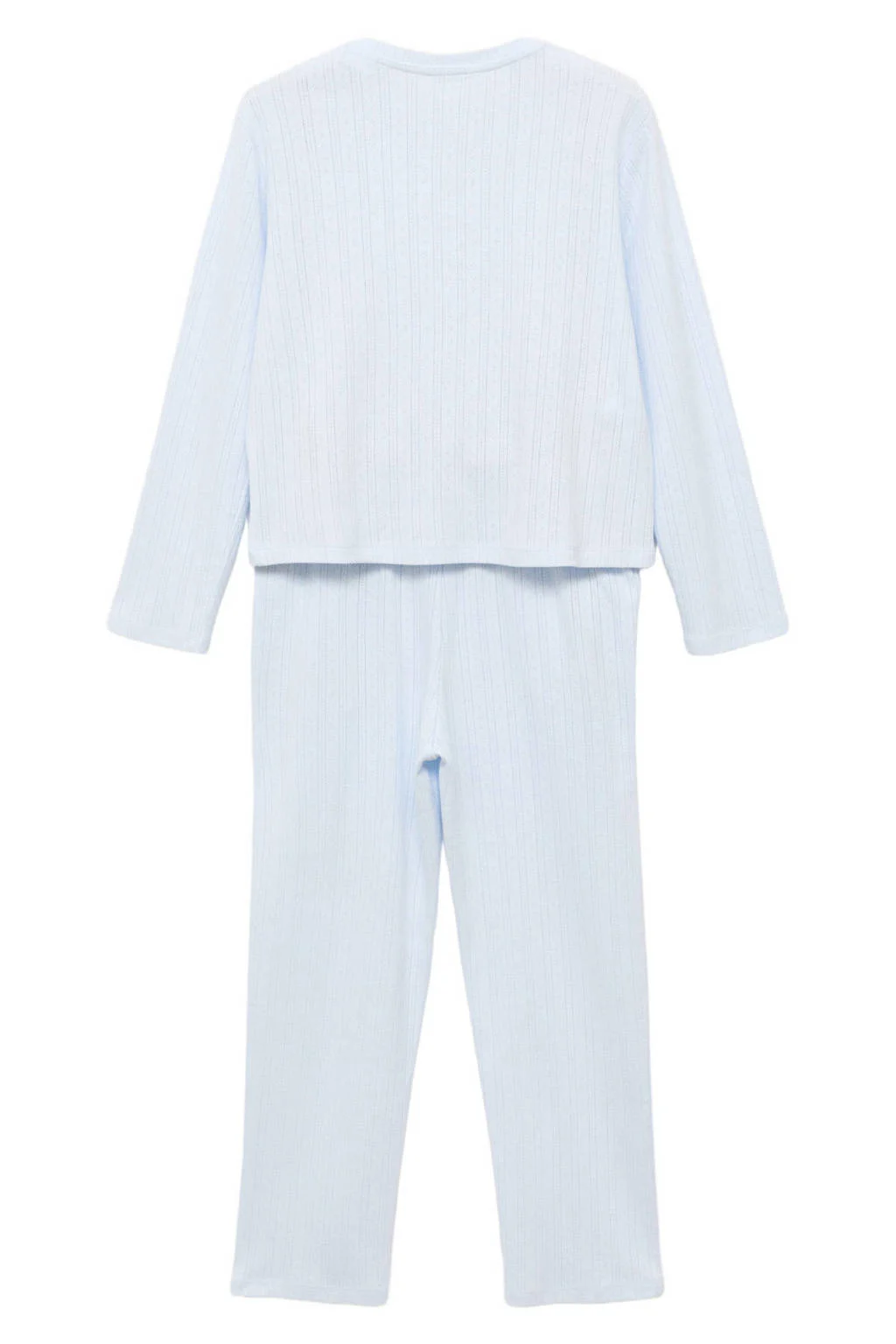 Mango Kids pyjama pastelblauw