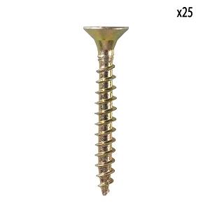 VIS AGGLOMERE POZIDRIVE TETE FRAISE ACIER BICHROMATE PZ2X4X3