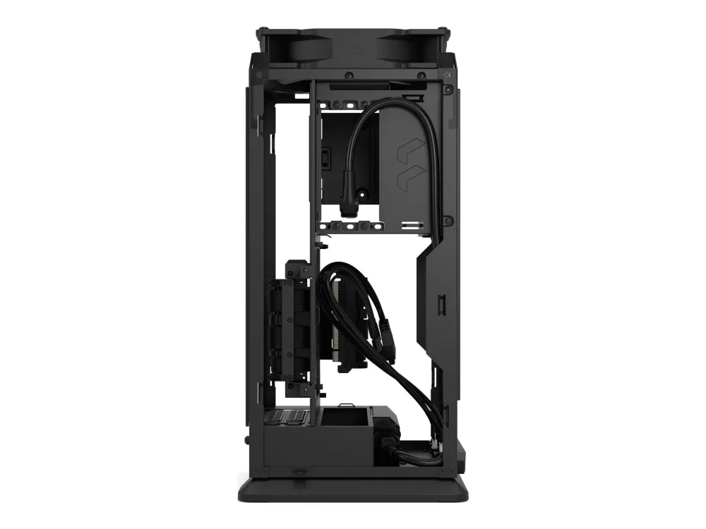 Fractal Design Mood - PC-etui - mini ITX - ingen strømforsyning (SFX / SFX-L) - lysegrå - USB/Audio/Mic