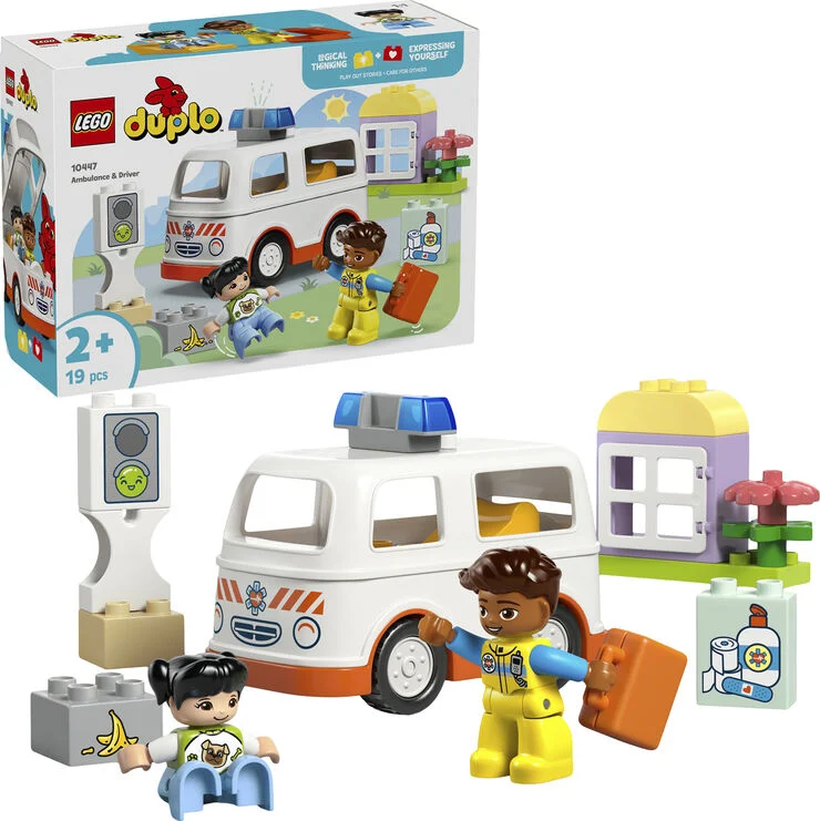 Lego Ambulance og fører 10447