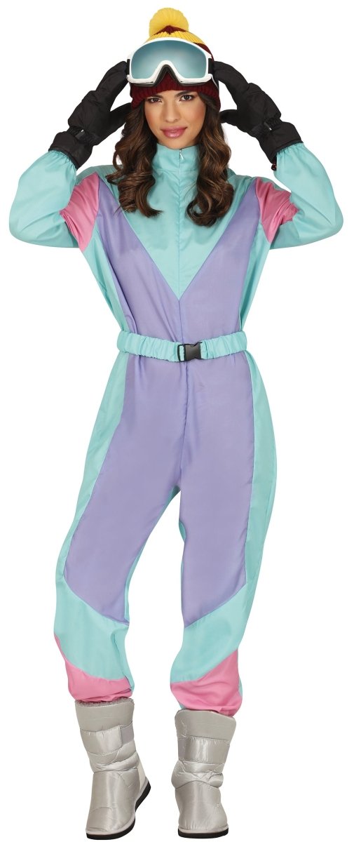 Blauw Paarse Skipak Dames