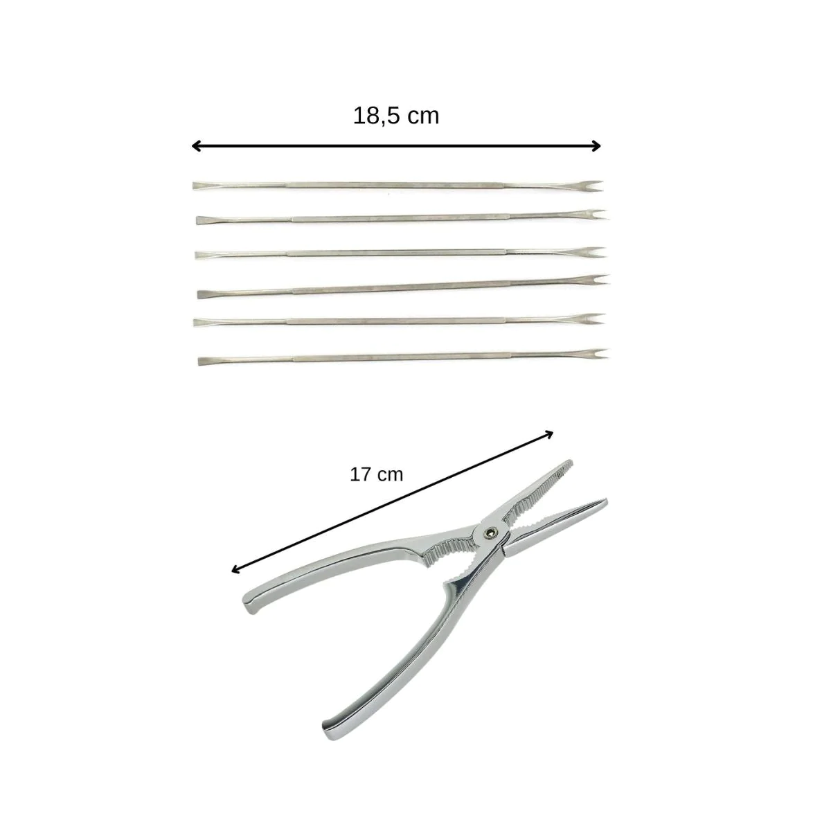 Ensemble de 2 ustensiles de cuisine pour crabes et homards Fackelmann