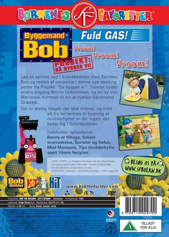 Byggemand Bob - Fuld Gas! - DVD