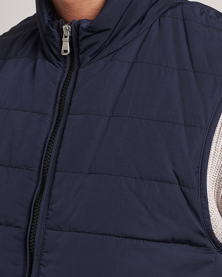 Oscar Jacobson Liner Evo Waistcoat Blue