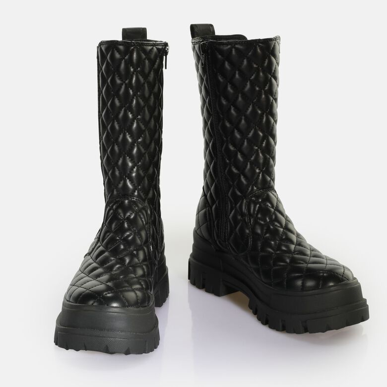 ASPHA CLF CHELSEA HI - bottines véganes - NOIR