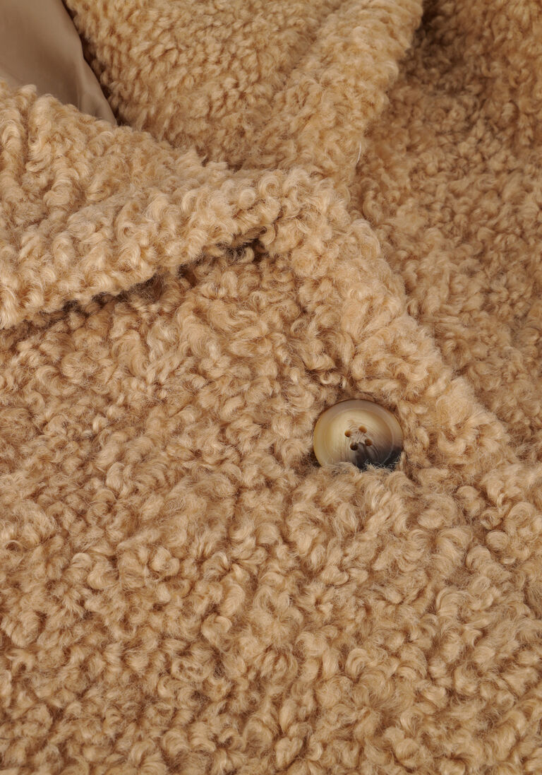NOTRE-V taupe notre-v teddy jas teddy coat long