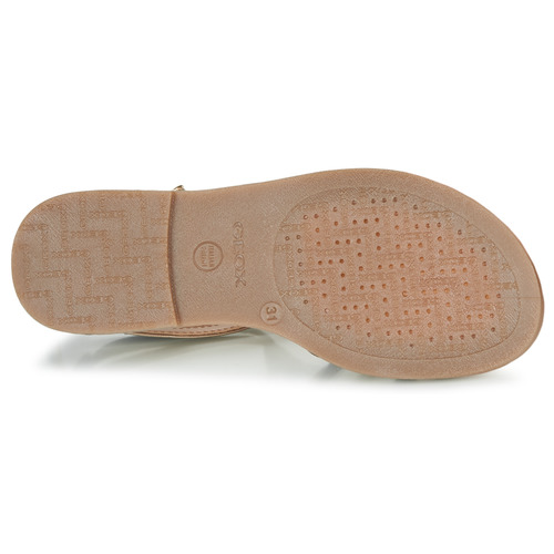 Geox - SANDAL KARLY GIRL - Noir / Doré