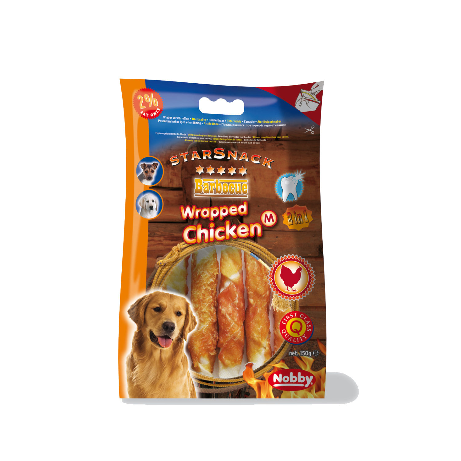 Nobby - Starsnack Chicken Wrapped