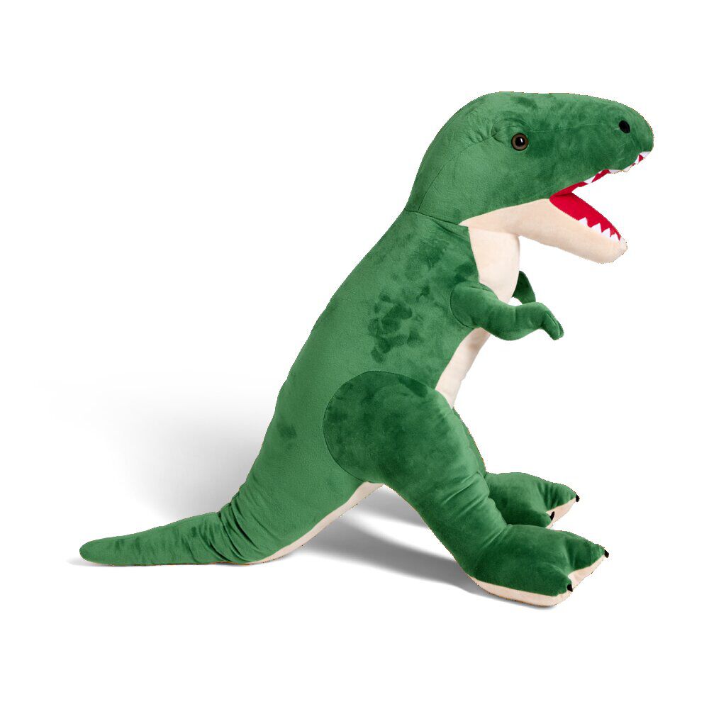 Peluche dinosaure 35x75xH100cm