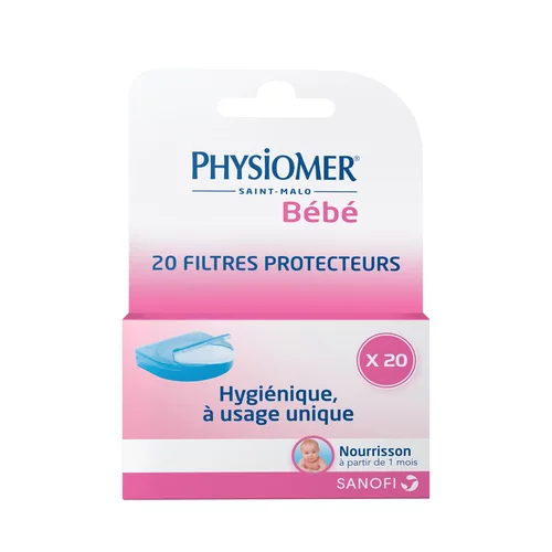 Filtres protecteurs Recharge de 20 filtres