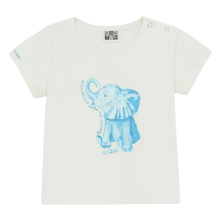 Bonton T-Shirt Tuba Coton Bio | Crème