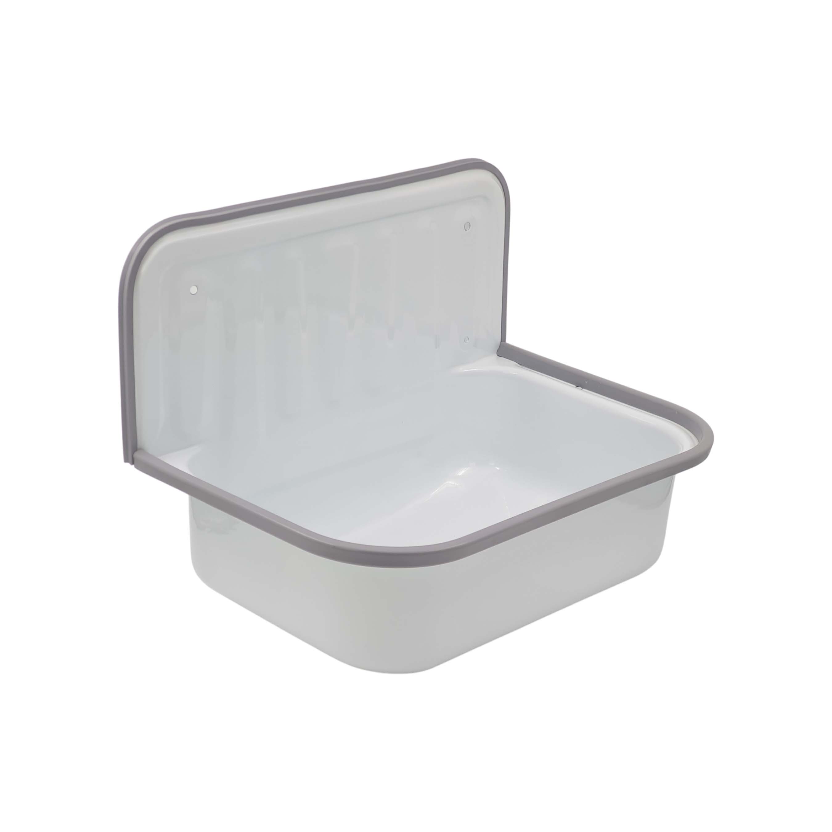 Best Design Suula uitstortgootsteen 50x33cm wit