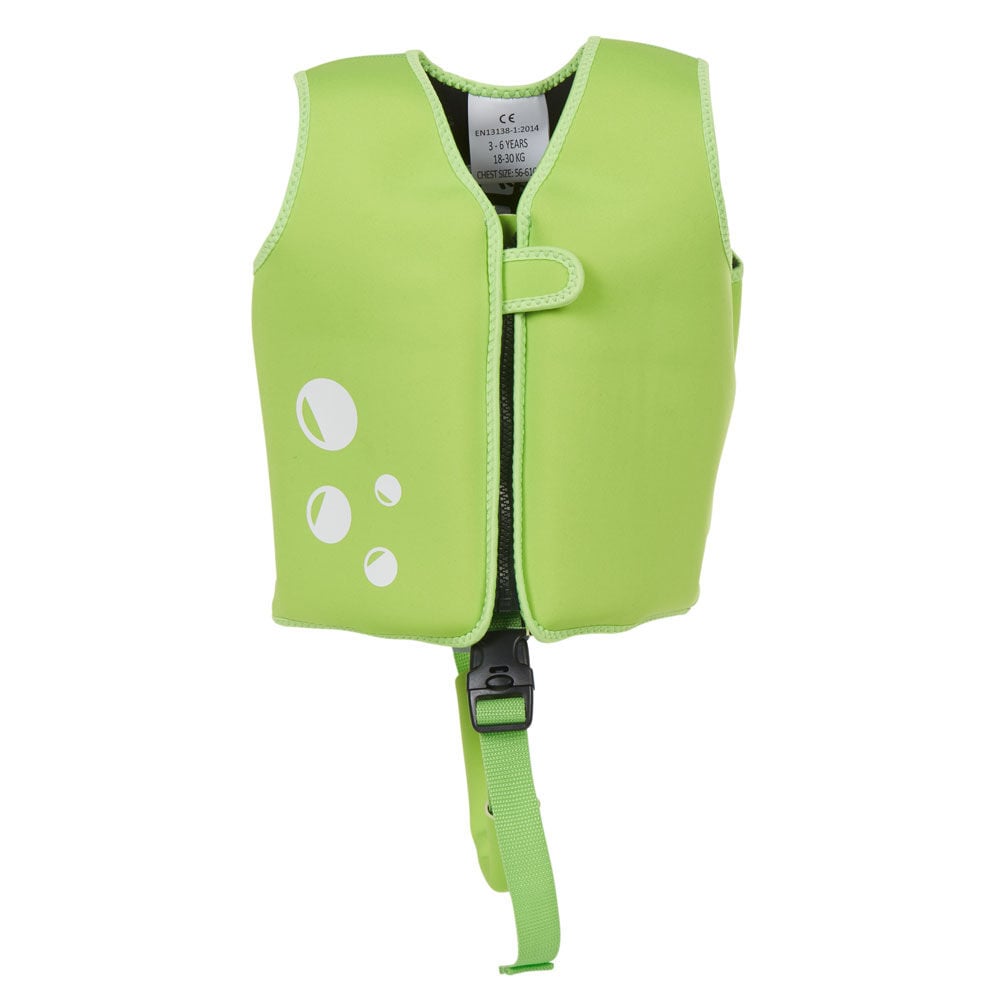 Gilet de natation gonflable T3 vert
