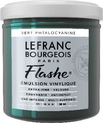 Lefranc & Bourgeois - Akrylmaling - Flashe - Phthalocyanine Green 125 ML