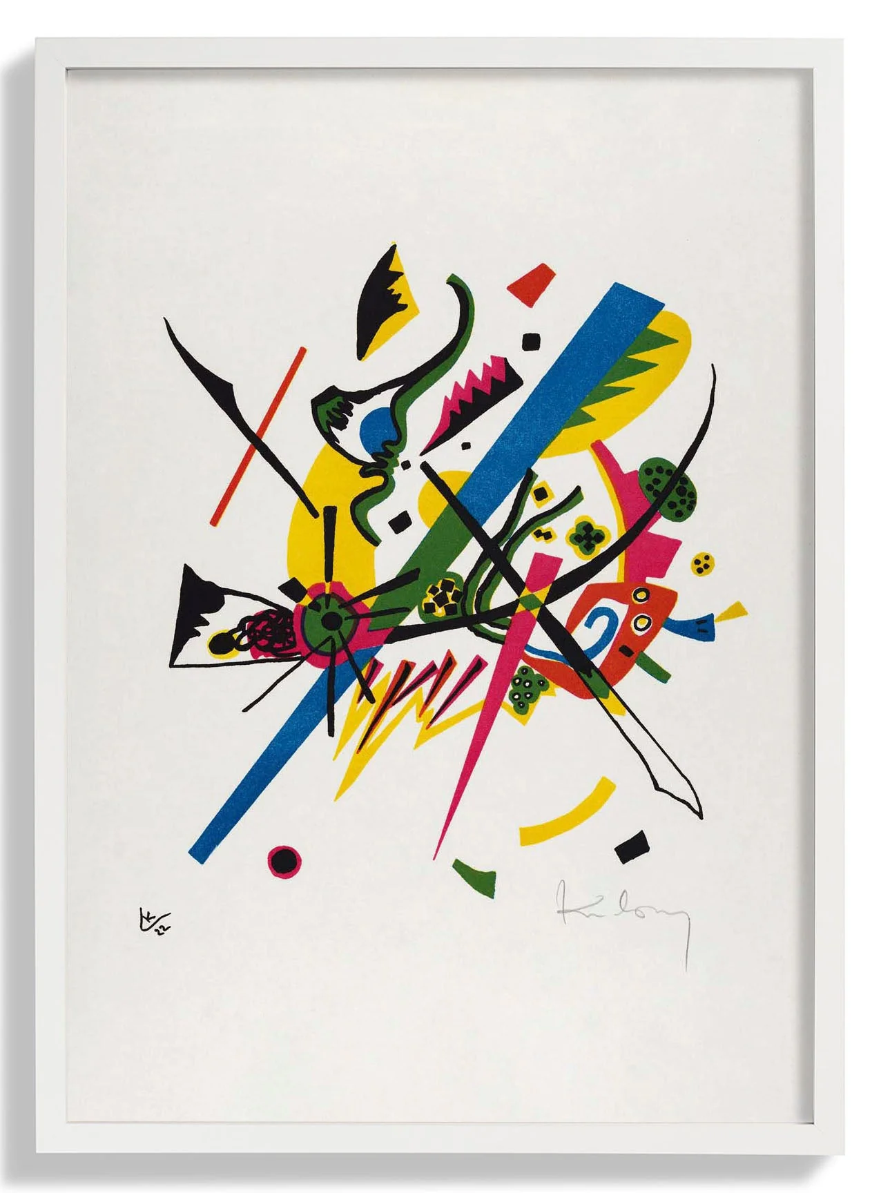 Kleine Welten Nr. 1 von Wassily Kandinsky