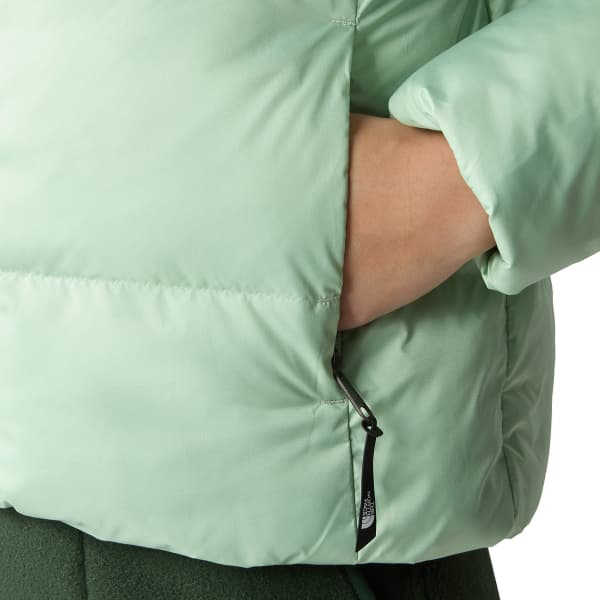 Doudoune THE NORTH FACE W CROPPED SAIKURU MISTY SAGE/TNF BLACK