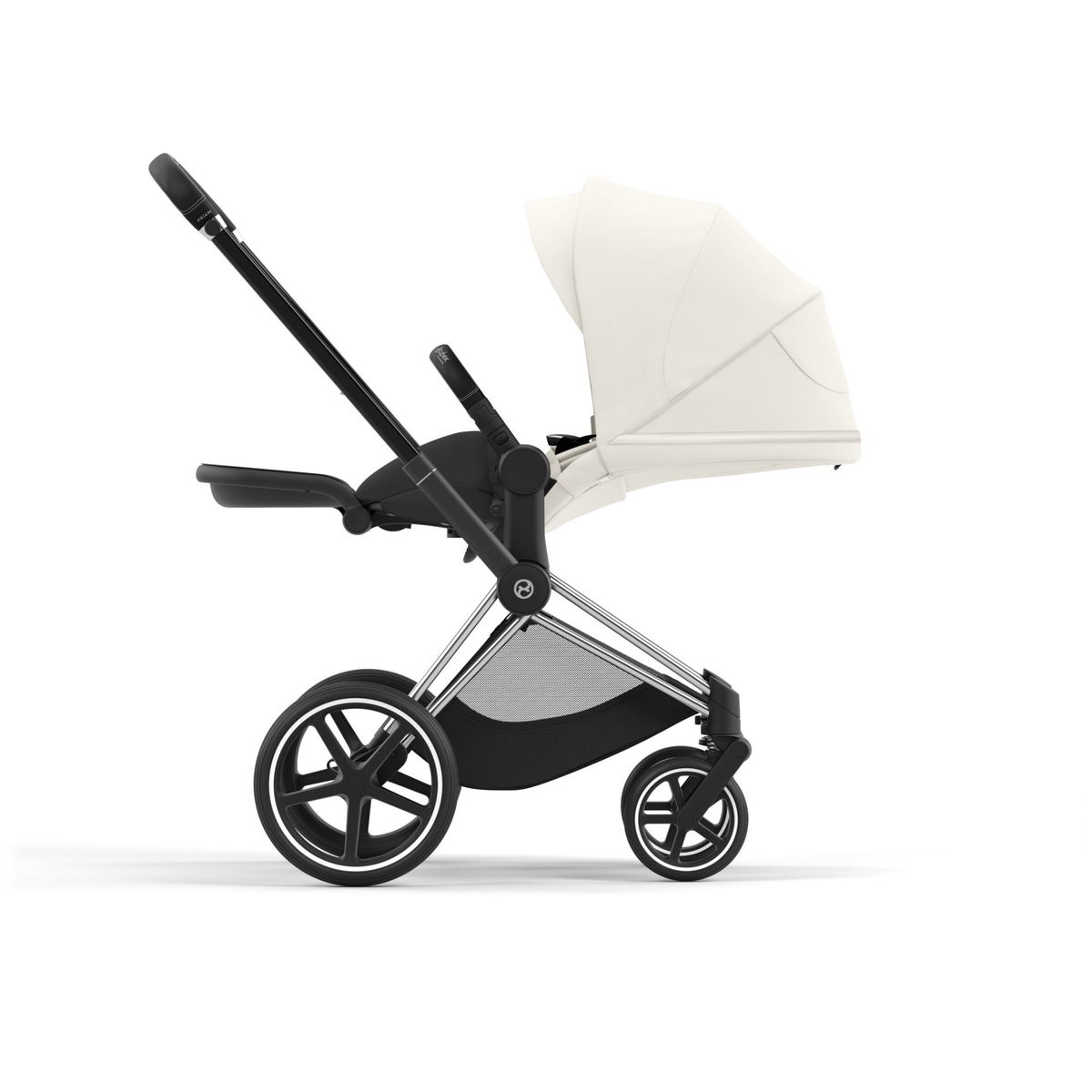 CYBEXCYBEX   Priam 4.0 Chrome Black Kombikinderwagen off white light beige