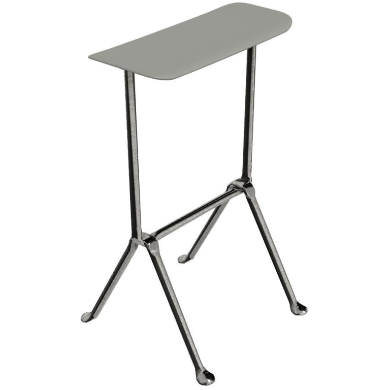 Magis Officina barkruk H65 polypropylene zink/metaal