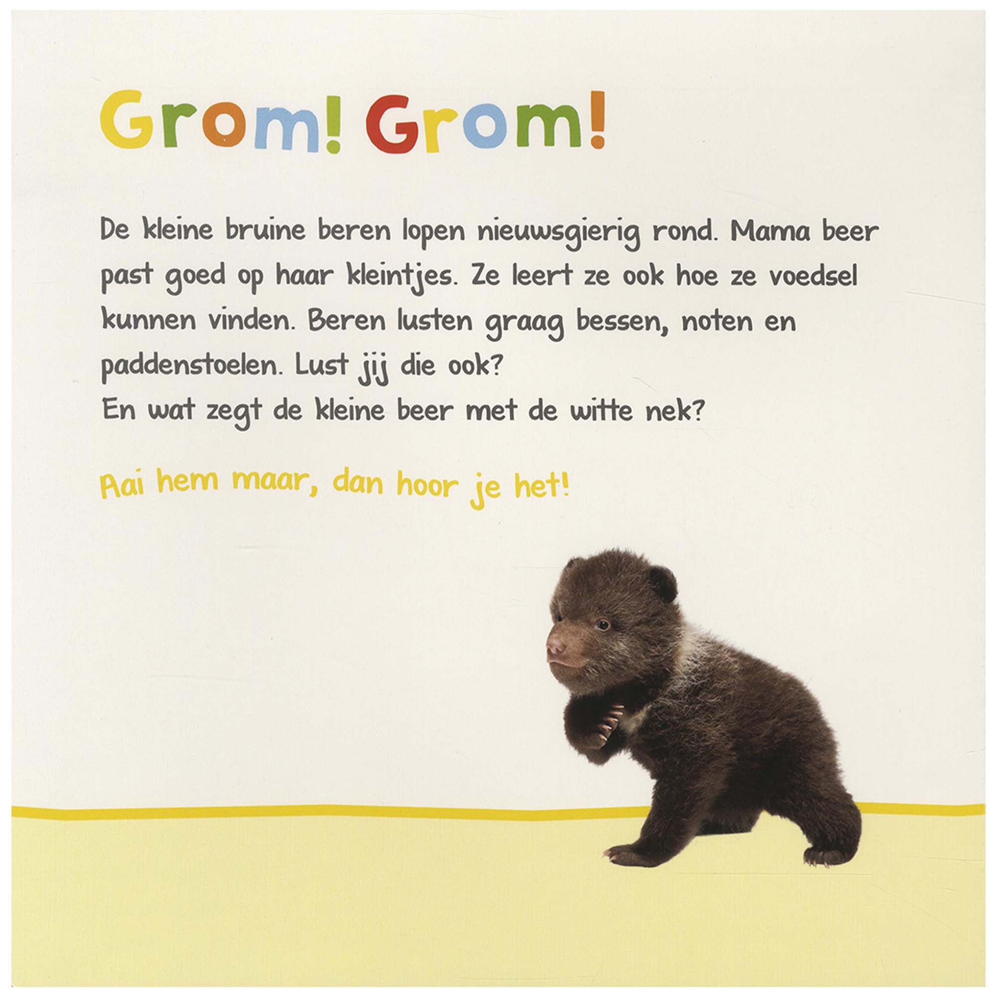Welk dier hoor ik hier? – Babydieren