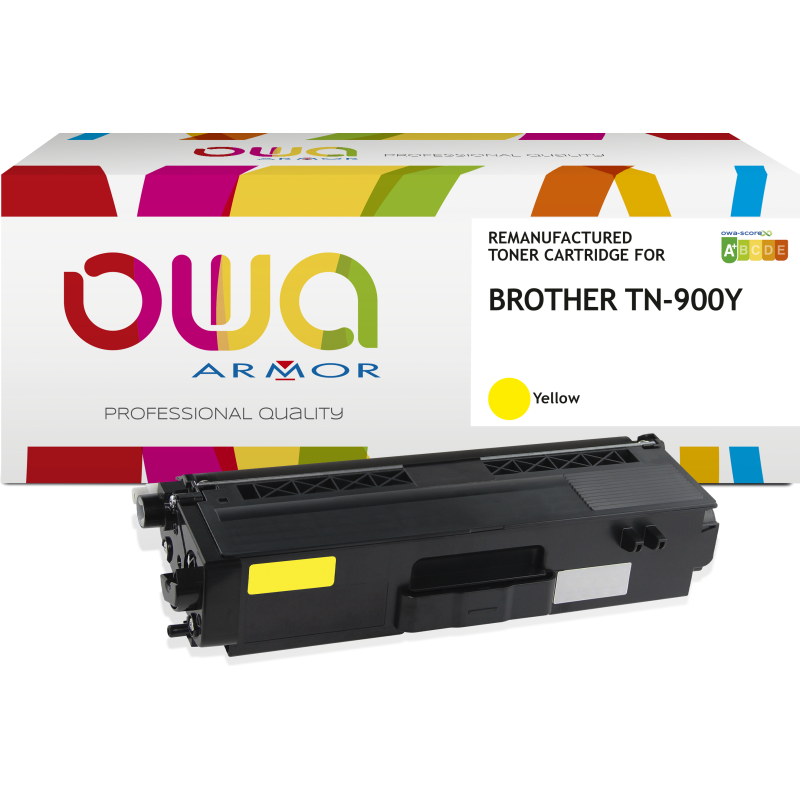Toner remanufacturé OWA - standard - pour BROTHER TN-900C