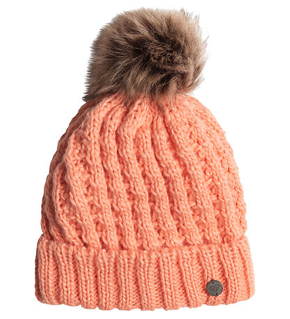 Roxy Hue - Strik - Blåzzard - Peach Pink m. Kvast