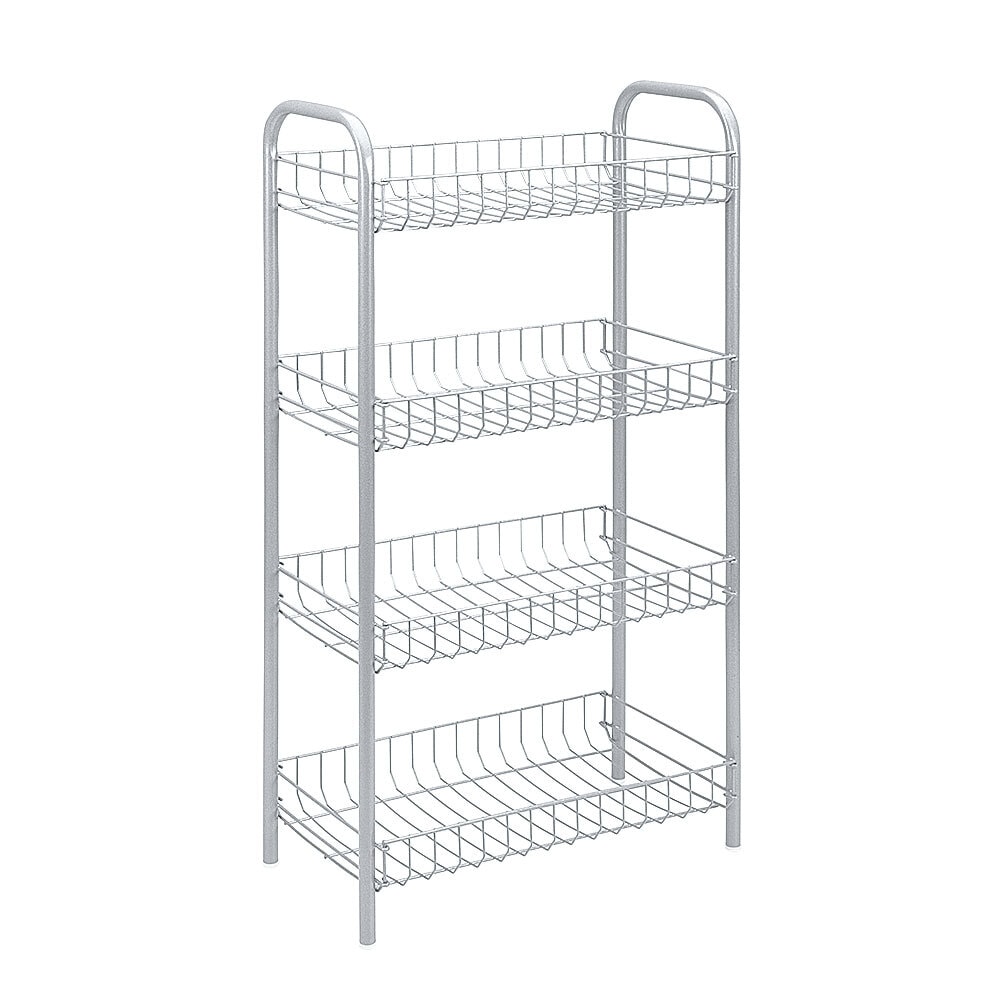 metaltex Allzweckwagen Monaco H 80 cm Silberfarbig