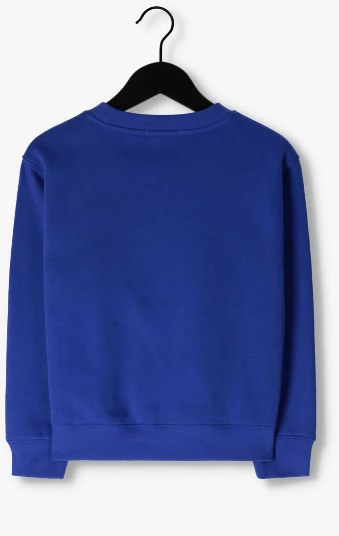 CALVIN KLEIN blauwe calvin klein trui ck embroidery logo sweatshirt