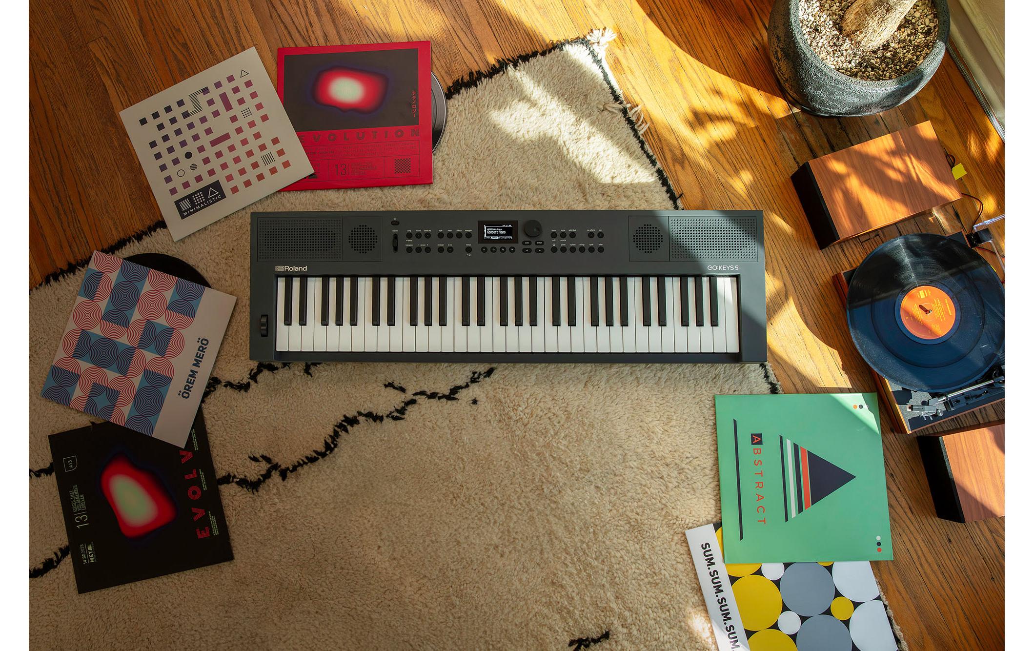 Keyboard GO:KEYS 5 Graphite<br>Keyboard mit 61 anschlagsdynamischen Tasten und Zen-Core Engine