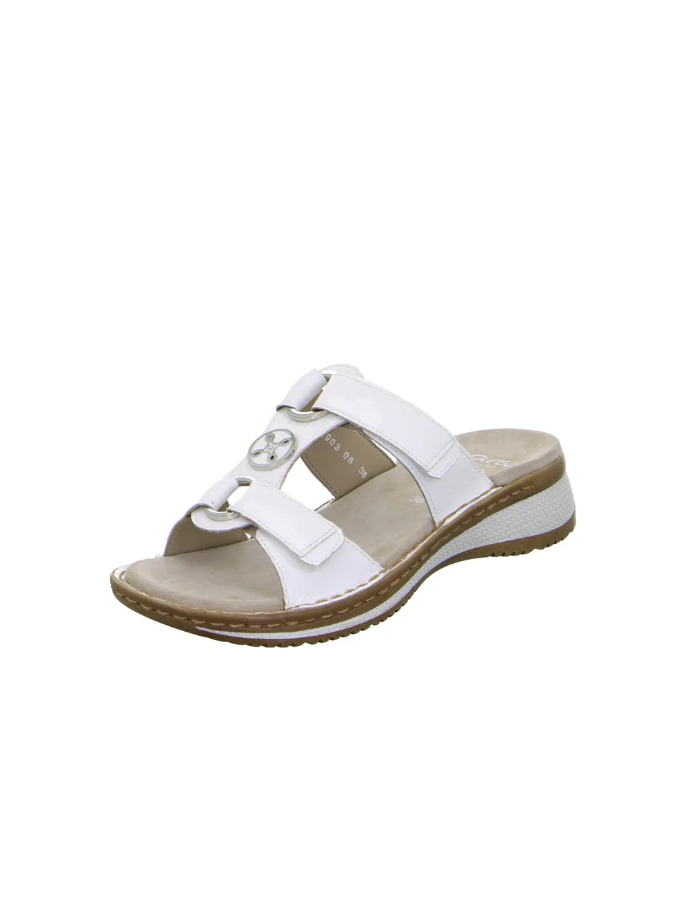 Pantolette Hawaii weiss