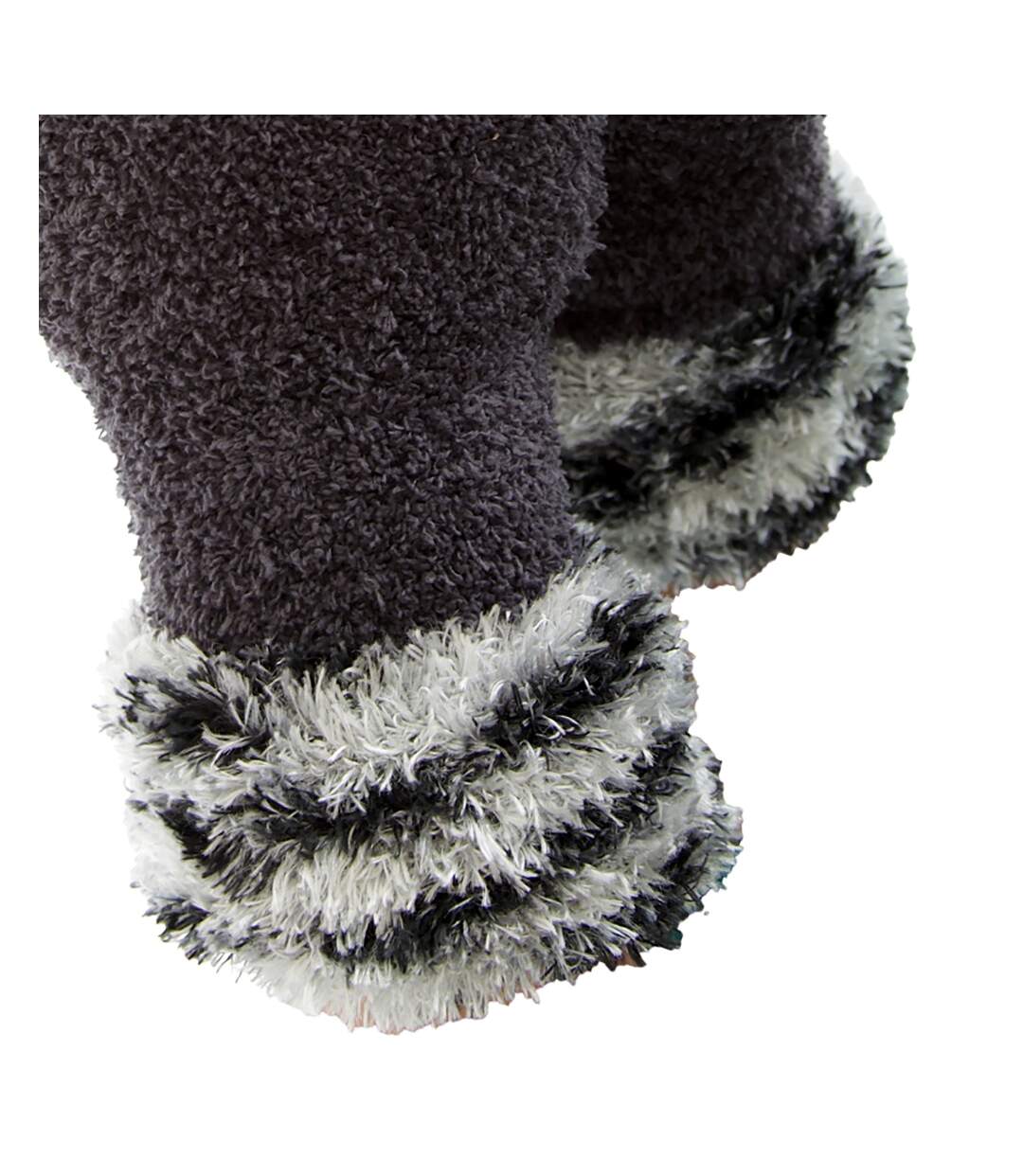 FLOSO - Gants extra doux - Femme (Gris/Blanc) - UTGL247