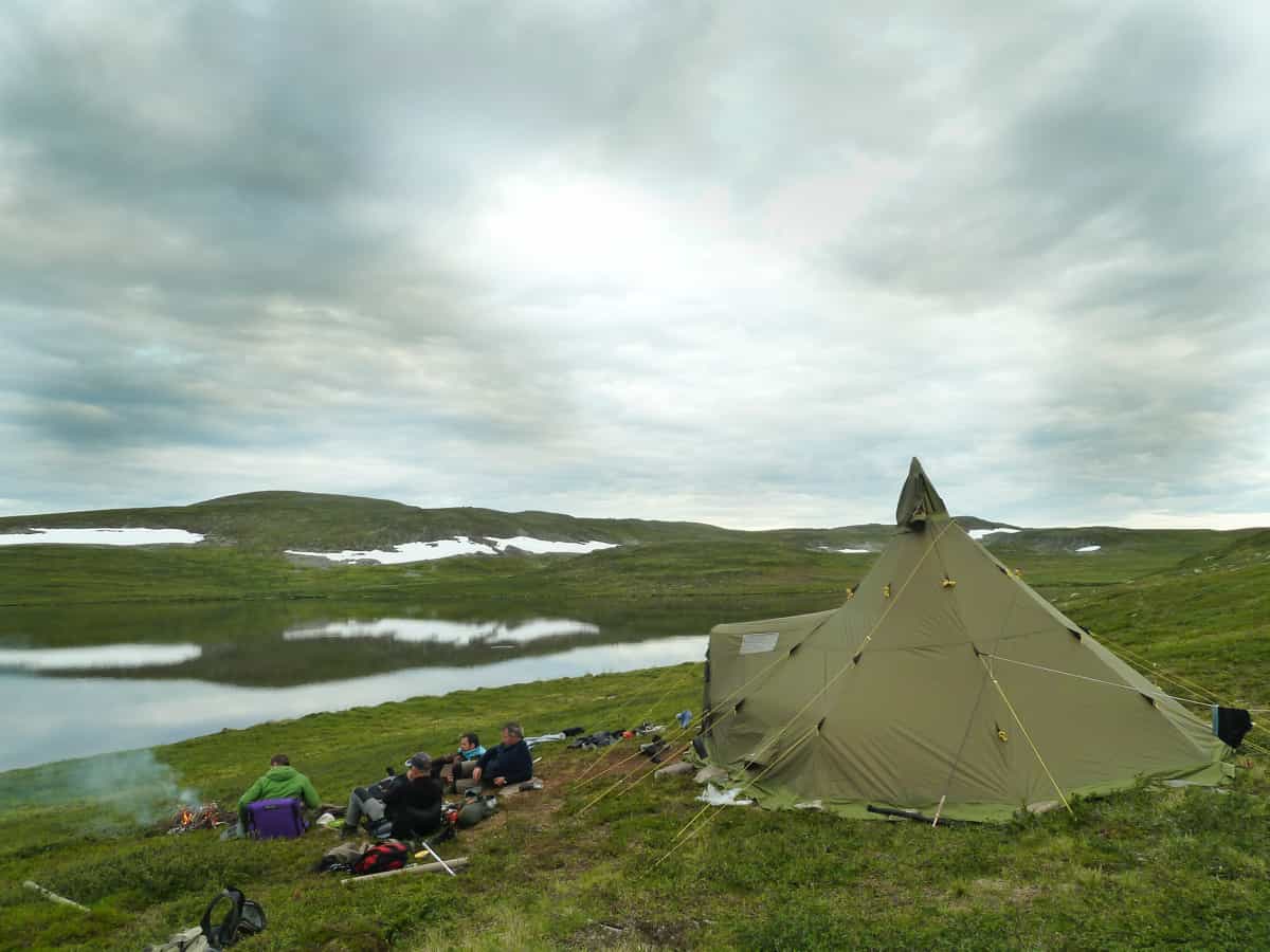 Helsport Varanger 8-10 Camp Outer Tent Incl. Pole Green