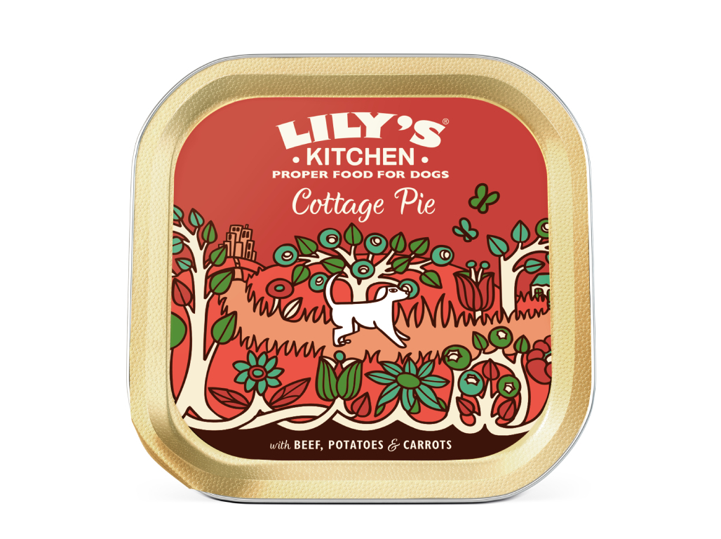 COMIDA HÚMIDA PARA CÃO LILY'S KITCHEN VACA 150G